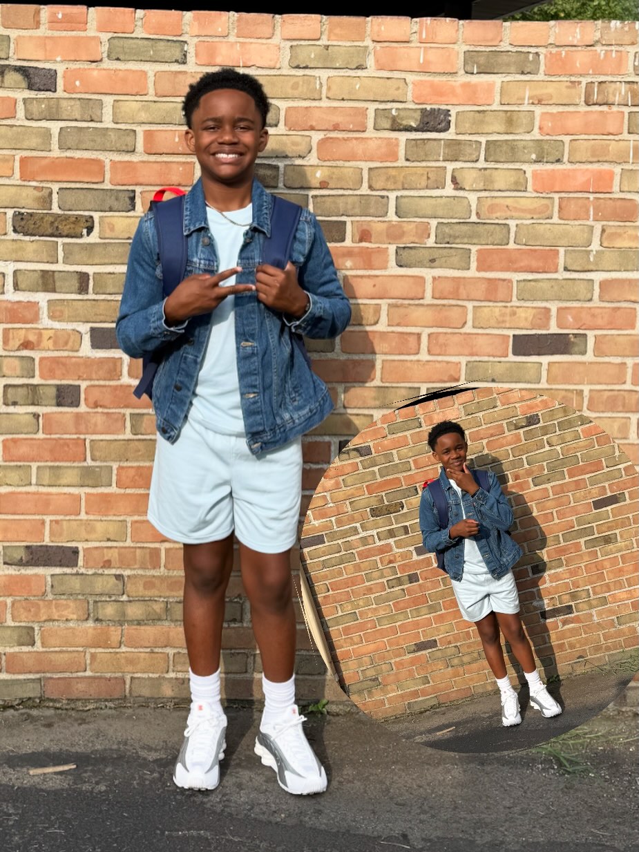 First Day back to School…Middle School at that….and we have a whole new kid!! 😢🙃🤗😍🥰 May God continue to protect and cover my baby! LETS GET IT!